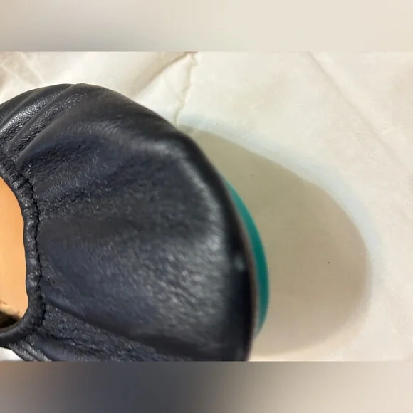 Tieks Black Leather Flats - Picture 4 of 4